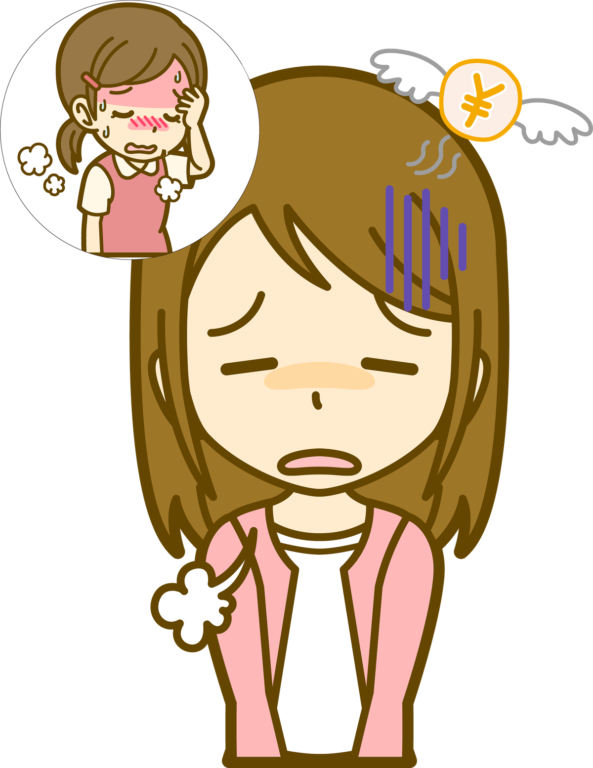1112090_女性悩_子供熱_02.png